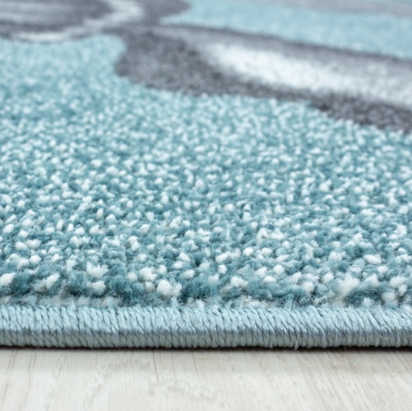 Bamby Kids Blue Turtle Rug
